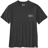 CARHARTT Pocket Script schwarz L