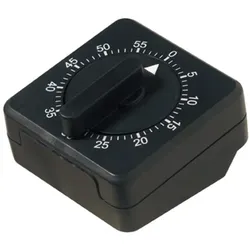 Comair Kurzzeit Timer mit Wandbefestigung Schwarz