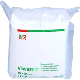 Lohmann & Rauscher Vliwazell Saugkompressen 10 x 10 cm 25 St
