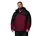 Bugaboo 3 Fleece Interchange Jacke Schwarz/Dunkelrot M