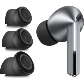Tech Protect Ohrstöpsel für Kopfhörer für Galaxy Buds 3 Pro Tech-Protect Ear Tips 3er-Pack, Dunkelgrau