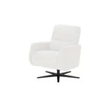 Max Schelling Funktionssessel Aramo Mikrofaser 75 x 75 x 90 cm Weiß elektrisch