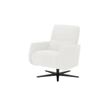 Max Schelling Funktionssessel Aramo Mikrofaser 75 x 75 x 90 cm Weiß elektrisch
