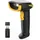 Inateck BCST-23 (1D-Barcodes, 2D-Barcodes), Barcode Scanner Gelb,