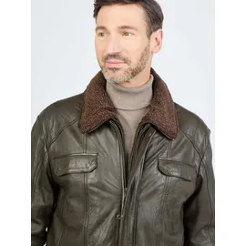 JCC Ledermantel 41607 in oliv | Gr.: 52,