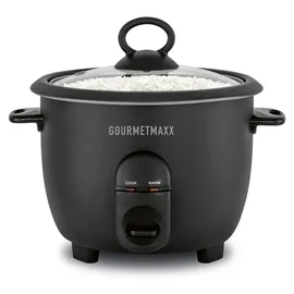 GOURMETmaxx Reiskocher schwarz 1,0 l