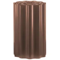 PULLMER Rasenkante Kunststoff, Beeteinfassung, Beetumrandung, Rasenbegrenzung (Braun, 9m x 25cm)