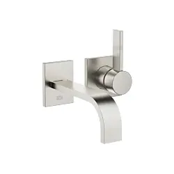 Dornbracht Mem Fertigmontageset 36860782-06 für Waschtisch-Wand-Einhandmischer, ohne Ablaufgarnitur, platin matt