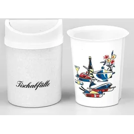 Wüllner & Kaiser Tischabfallbehälter 9003 12,8 l Grau