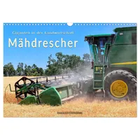 Calvendo Giganten in der Landwirtschaft - Mähdrescher (Wandkalender 2026