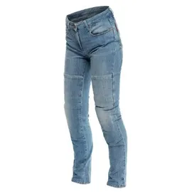 Dainese Denim Stone Slim Damen Motorradjeans, blau, Größe 34