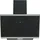 PKM Kopffreihaube KHS20-60H 60cm Glas schwarz A+ Dunstabzugshaube Touch Control