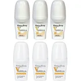 Bettina Barty Summer Vanilla Deo Roll-On 3 x 50 ml + Vanilla Deo Roll-On 3 x 50 ml