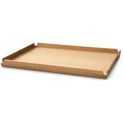 Lind DNA - Airy Teak Tablett Square L, Teak / Nupo natur