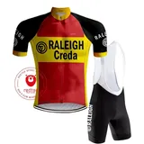 Maillot ciclista retro TI-Raleigh - ROJO XL