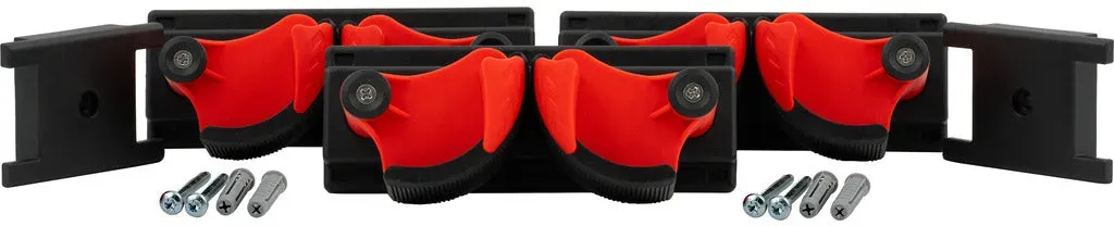 PRO CLIP Profihalter / 3er-Set - rot / schwarz