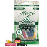 PURIZE PURIZE® Beutel Ø 33 XTRA Slim Aktivkohlefilter (Set) Multicolor