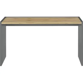 Home Affaire Schreibtisch CiTY/GiRON, moderner Computertisch, wohnliches Home Office, Breite 80 oder 143 cm grau 143 cm x 76,2 cm x 62,2 cm