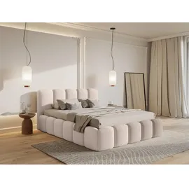 Selsey Polsterbett mit Bettkasten ¦ beige ¦ Maße cm B: 167 H: 97