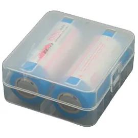 Soshine Akku-Aufbewahrungsbox für 1 oder 2x 26650 max. Akkulänge bei 71,2mm
