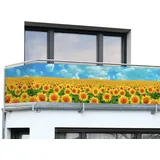 Maximex Balkonverkleidung 5 m 85 cm mehrfarbig Kunststoff