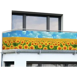 Maximex Balkonverkleidung 5 m 85 cm mehrfarbig Kunststoff
