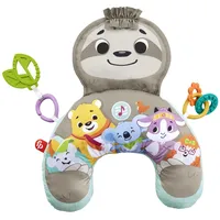 Fisher-Price Faultier-Spielkissen mit Vibration, Baby-Spielzeug ab 0 M