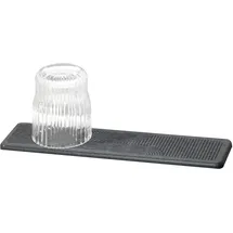 Wenko Abtropfmatte Damon 30 x 0,9 x 8 cm Grau