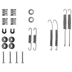 A.B.S. Zubehörsatz, Bremsbacken hinten rechts links  für NISSAN 41007-18000 43207-18000 0718Q