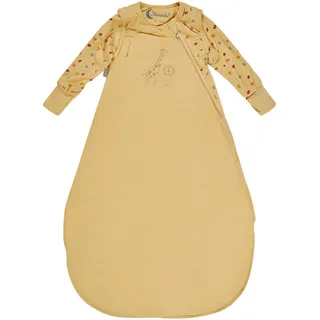Sterntaler Ganzjahres-Schlafsack mit abnehmbaren Ärmeln 1.0 TOG, gelb, 80