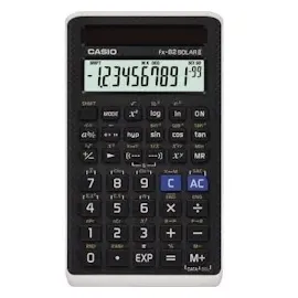 Casio FX-82 Solar II Wissenschaftlicher Taschenrechner
