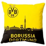 Dortmund BVB Kissen mit Skyline 40x40cm 4026649138801 BVB