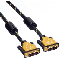 Roline 11.04.5512 Dual Link Kabel DVI-D Stecker - DVI-D