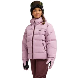 Roxy Snowboardjacke "Snowyhill Puffy", Mädchen, Gr. 14, discreet mauve, Obermaterial: 100% Microfaser;, Jacken Snowboardjacke