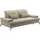 sit&more 2,5-Sitzer SIT & MORE "Amica, inkl. Sitztiefenverstellung und Armteilverstellung", beige (taupe), B:202cm H:90cm T:122cm, 95% Polyester, 5% Polyamid, Sofas, wahlweise mit Kopfteilverstellung und Bettfunktion