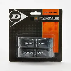 Squash Griffband Dunlop - Hydramax Pro 2er-Pack schwarz EINHEITSGRÖSSE