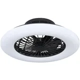 GLOBO LIGHTING Deckenventilator, Deckenventilator mit Beleuchtung und Fernbedienung leise weiß