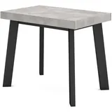 SKRAUT HOME Konsolentisch, Grau,