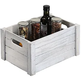 KESPER Aufbewahrungsbox 30,5 x 20,5 x 16 cm 1-tlg. Antik Weiß