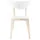 miliboo Design-Holzstuhl mit Weiß LEENA (2 Stck.)