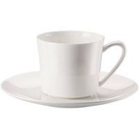 Rosenthal Tasse Jade Weiss Kaffeetasse 2tlg, Fine Bone China