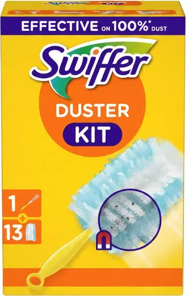 Swiffer Staubmagnet Starterset + 13 Tücher