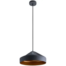 Paco Home Hurley T 1-flg. Ø 36 cm rund/gold/grau
