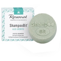 Rosenrot Festes ShampooBit® - Alge & Grüntee 60g