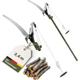 Novaterra Astsäge mit Teleskopgriff 2in1 3,4m