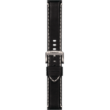 TISSOT T852044982 Uhrband 22 mm Leder Schwarz