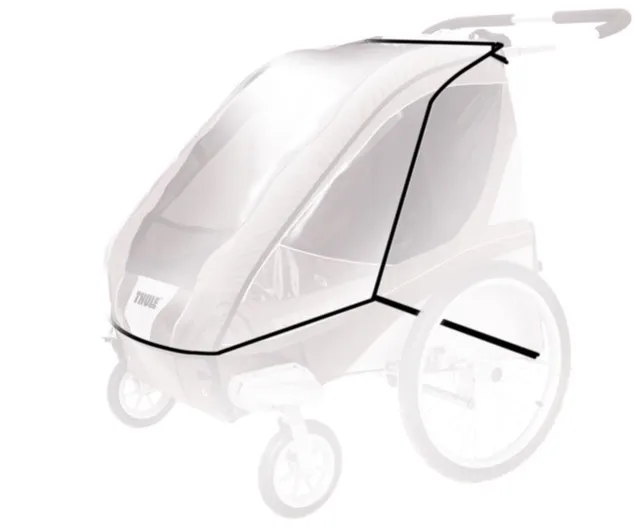 Thule Chariot Regenverdeck Corsaire1