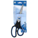 tiptop-office Büroschere 21 cm, Universalschere, aus Edelstahl, schwarz