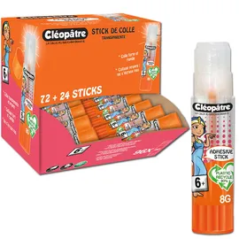 Cléopâtre Klebestift transparent 8 g 96 St.
