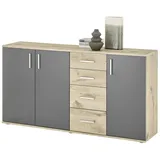 preisbrecher BC 1040 160 x 84 x 35 cm Grau